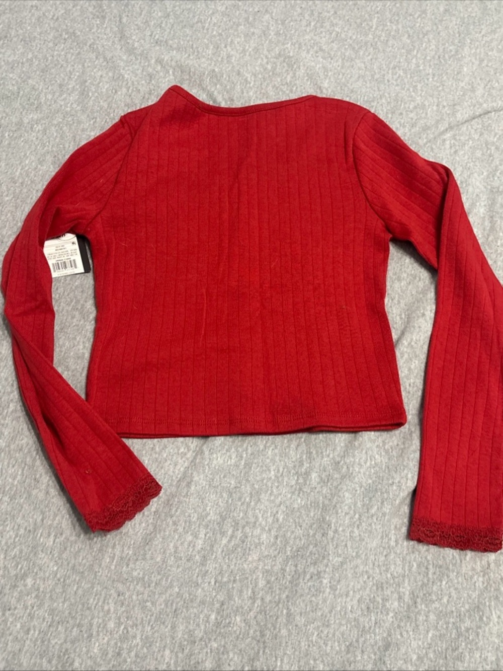 art class Red Ribbed Two-Piece Matching Set Small - Picture 5 of 10